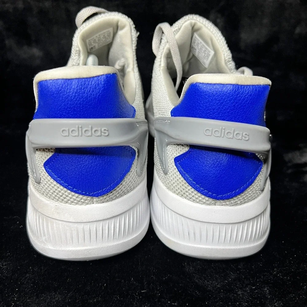 Adidas Lite Racer BYD 2.0 GZ8209 Mens 14 Running Shoes Gray‎ Royal Blue Sneakers